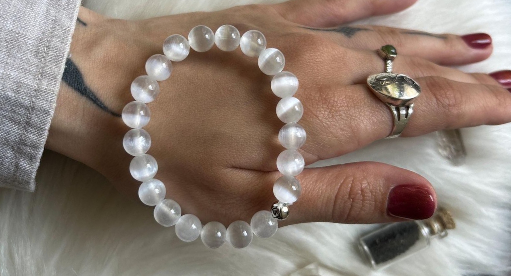 Selenite Bracelet